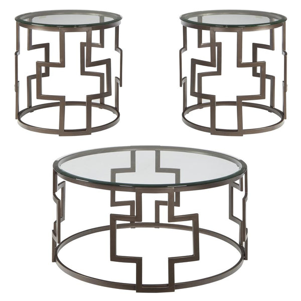 Signature Design By Ashley Frostine 3 Piece Occasional Table Set By Flash Furniture | Side Tables | Modishstore - 2