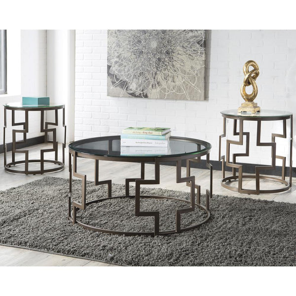 Signature Design By Ashley Frostine 3 Piece Occasional Table Set By Flash Furniture | Side Tables | Modishstore