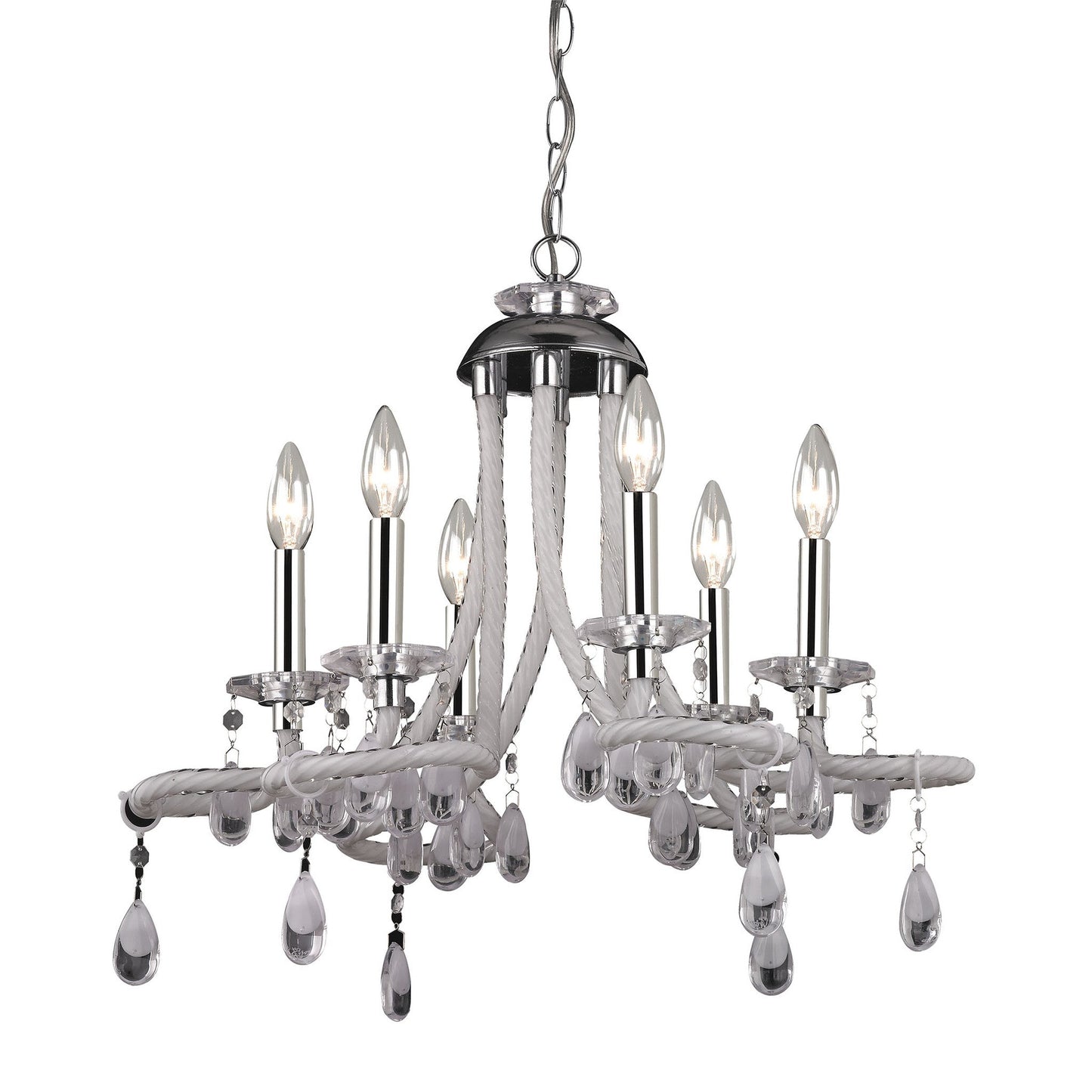 ELK Lighting Acrylic Mini Chandelier Chandeliers, ELK Lighting, - Modish Store | Modishstore | Chandeliers