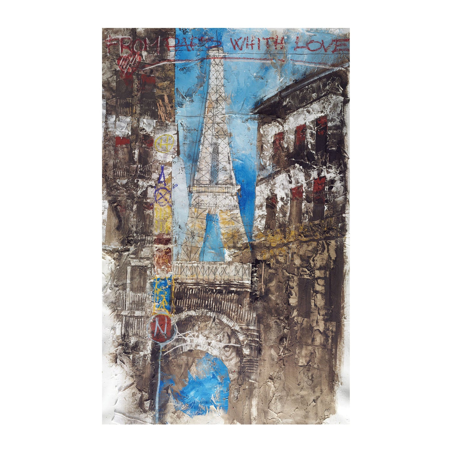 ELK Lighting Exclusive Alberto De Serafino Painting On Canvas With Gesso -3 Wall Art, ELK Lighting, - Modish Store | Modishstore | Wall Art