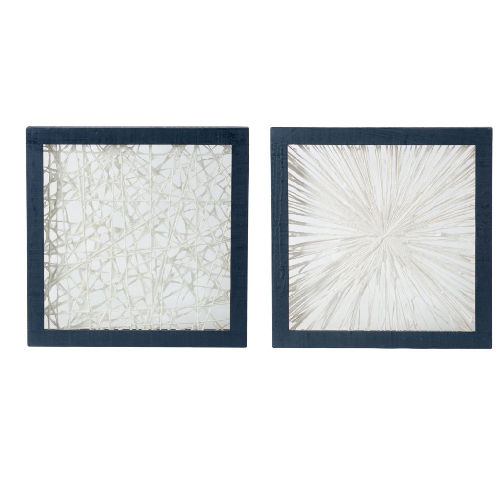 A&B Home Modern Two Frame Wall Decor Set of 2