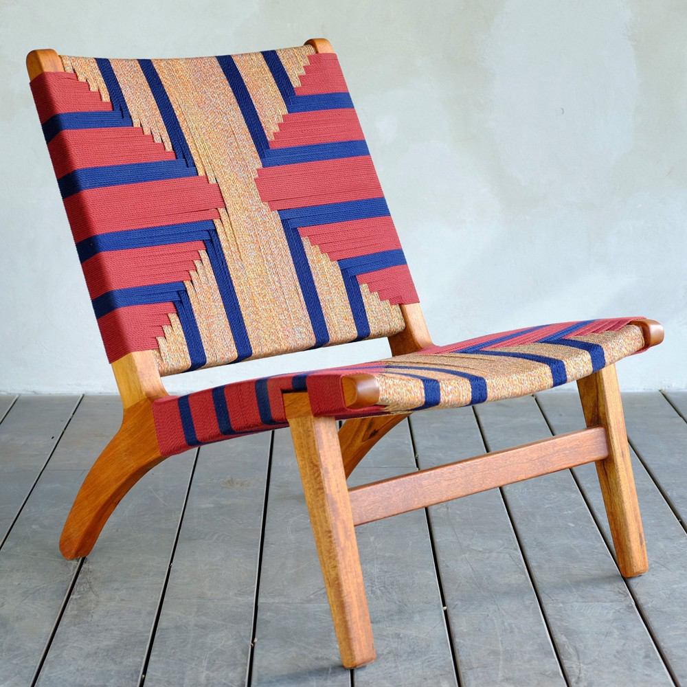 Masaya Lounge Chair - Momotombo Pattern