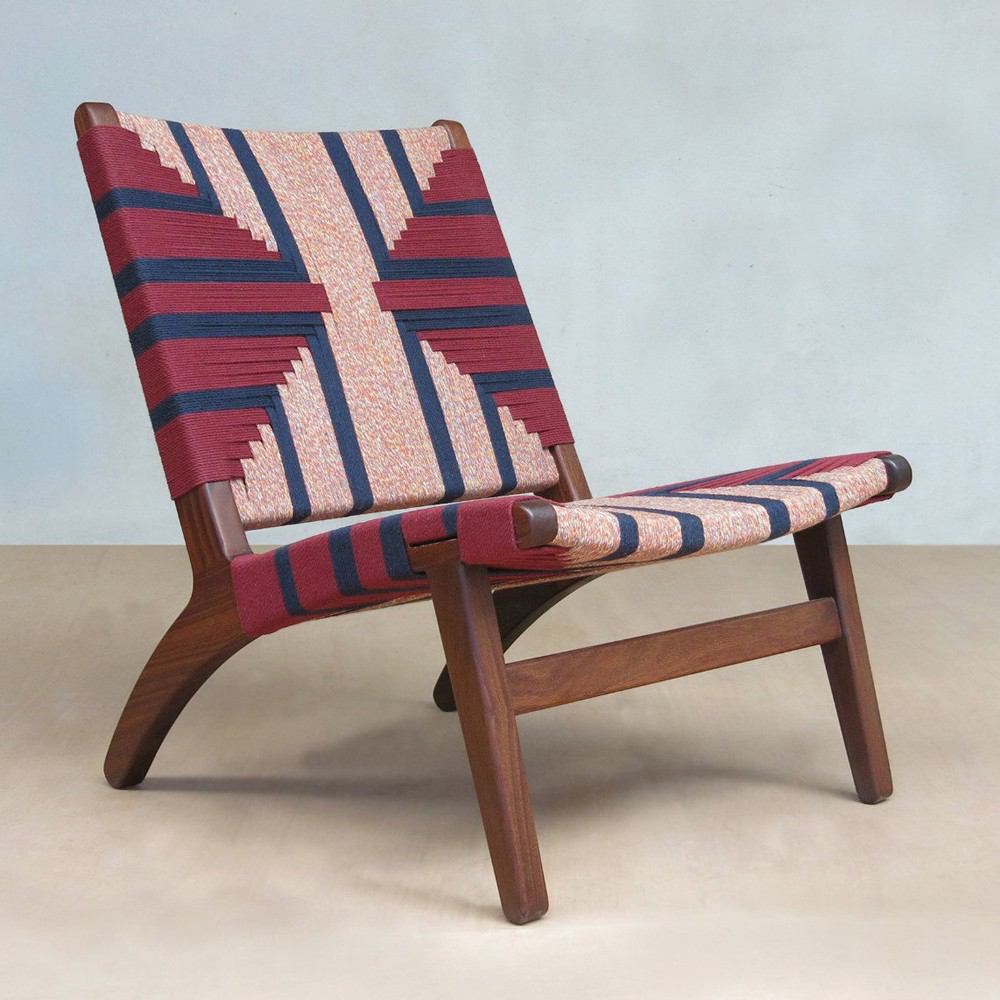 Masaya Lounge Chair - Momotombo Pattern