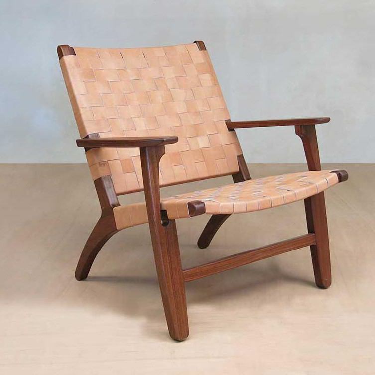 Masaya Abuelo Hardwood Lounge Chair - Rosita Walnut