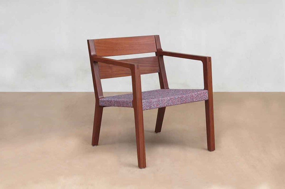 Masaya Managua Woven Manila Arm Chair - Vino Jaspe Blend
