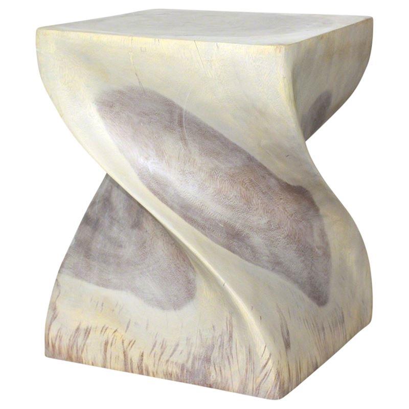 Haussmann Big Twist Coffee Table 20" H - Agate Grey | Stools & Benches | Modishstore-4