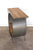 Kalalou Round Metal Cubby Console With Slatted Wood Top-2