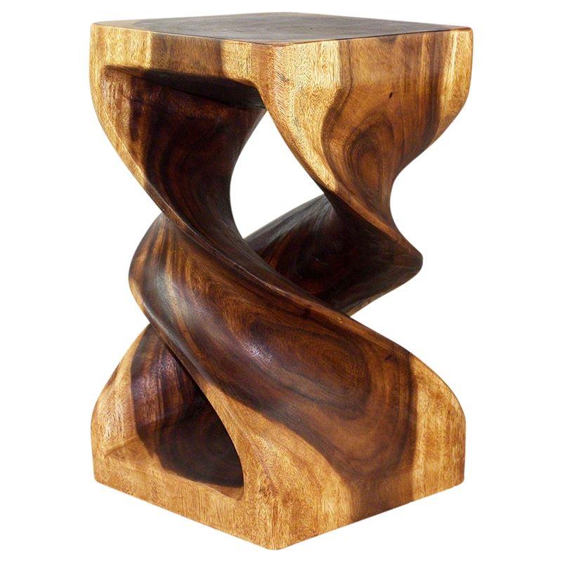Double Twist 12"x20" End Table | Stools & Benches | Modishstore-4
