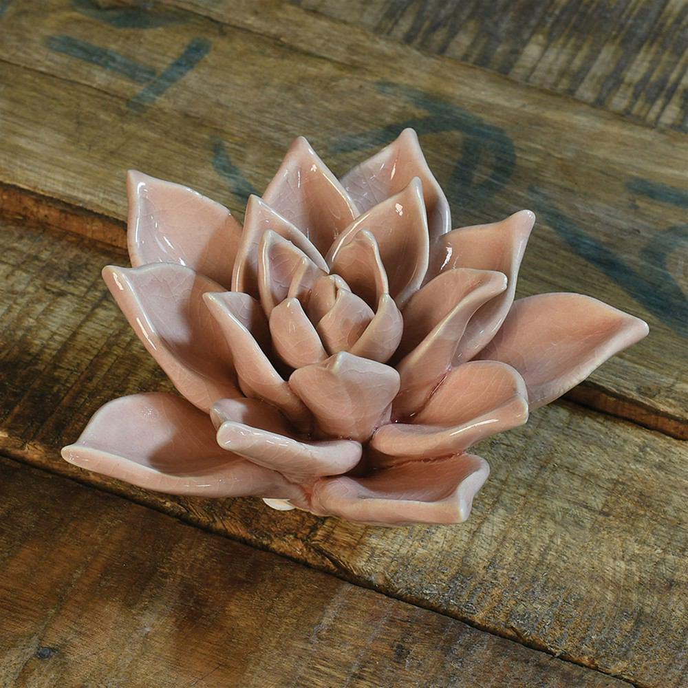 HomArt Ceramic Succulent - Set of 8 | Modishstore | Candle Holders-10