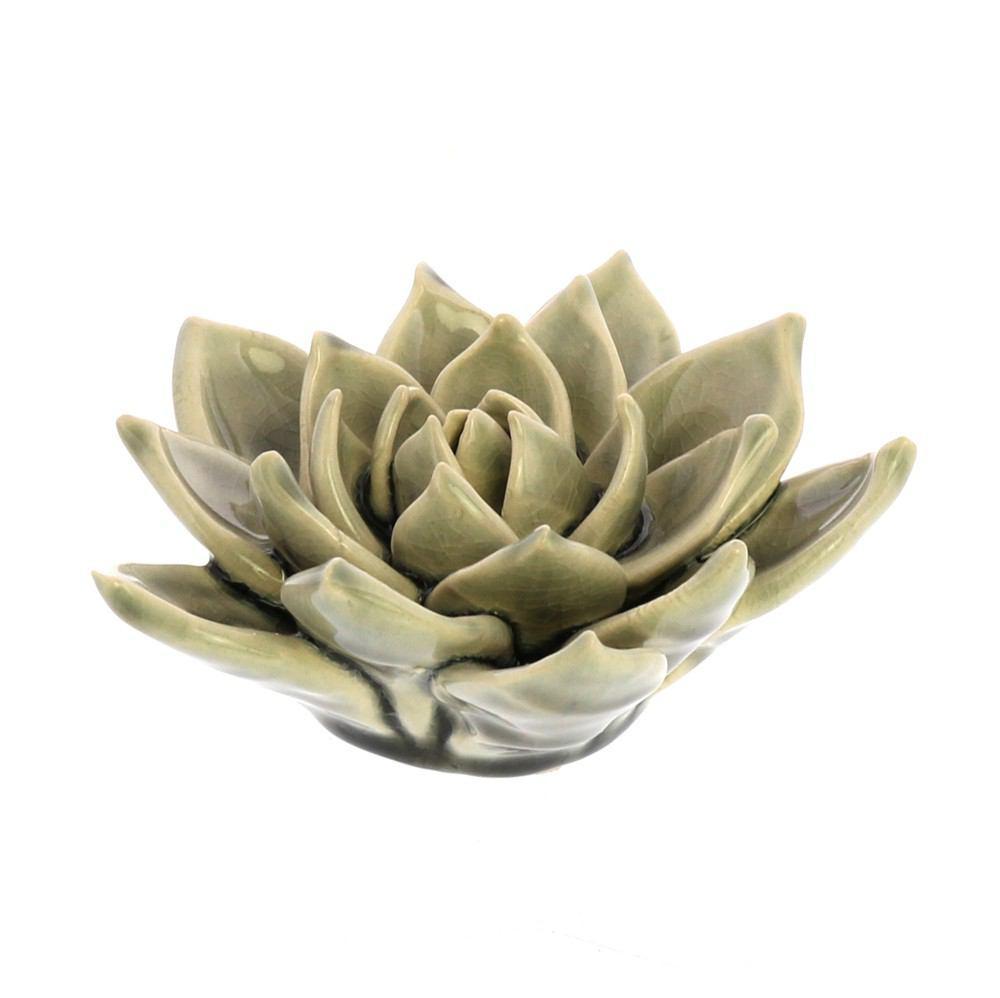 HomArt Ceramic Succulent - Set of 8 | Modishstore | Candle Holders-21