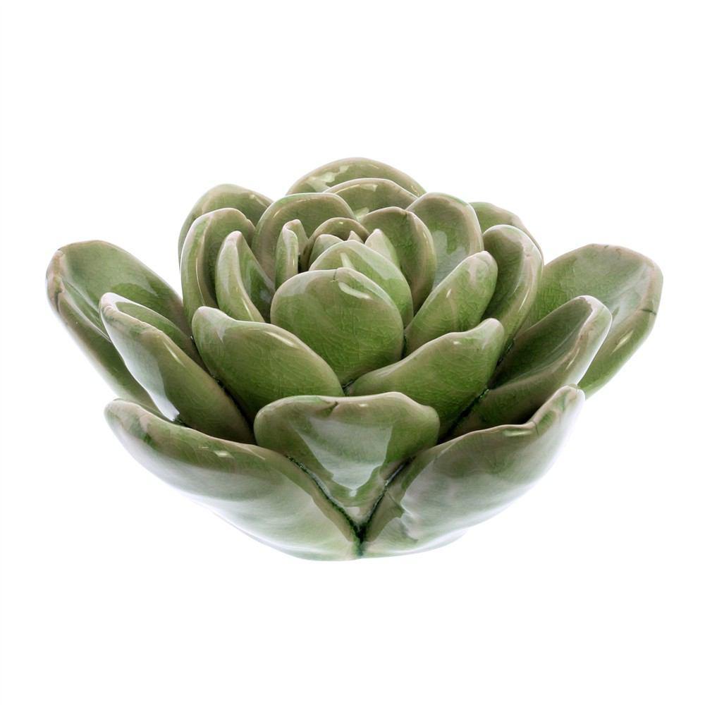 HomArt Ceramic Succulent - Set of 8 | Modishstore | Candle Holders-3