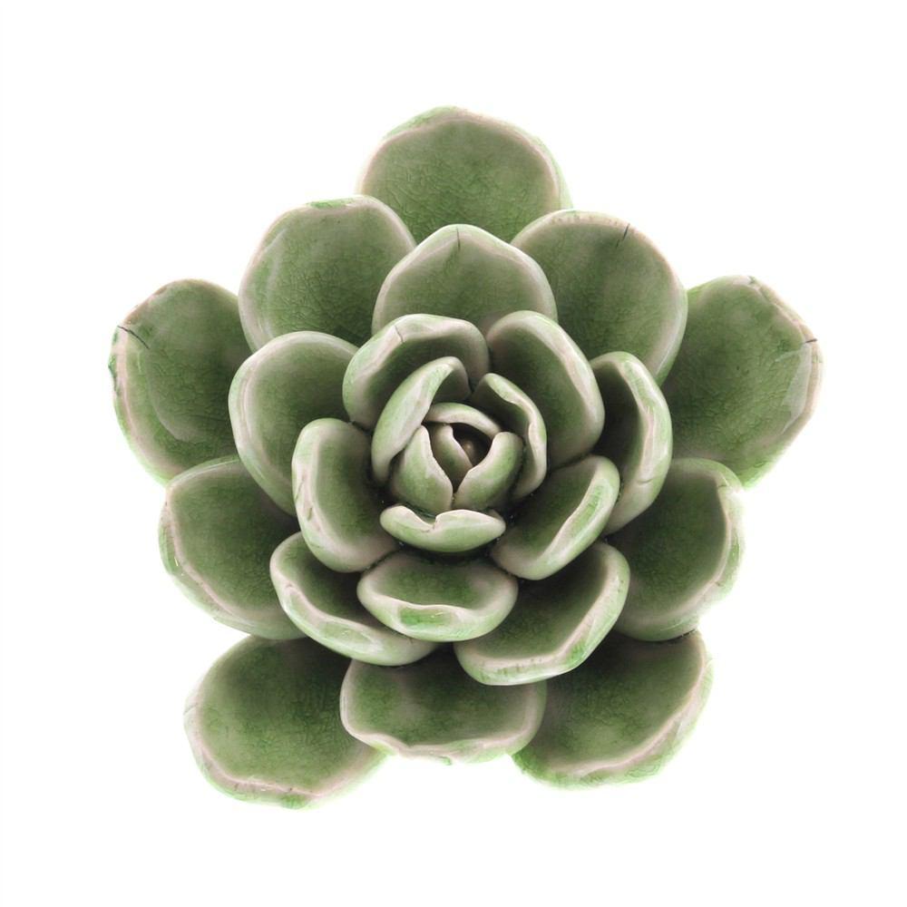 HomArt Ceramic Succulent - Set of 8 | Modishstore | Candle Holders-4