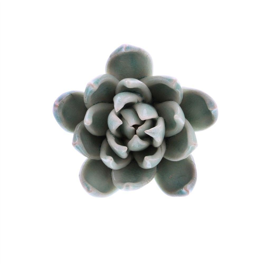 HomArt Ceramic Succulent - Set of 8 | Modishstore | Candle Holders-8