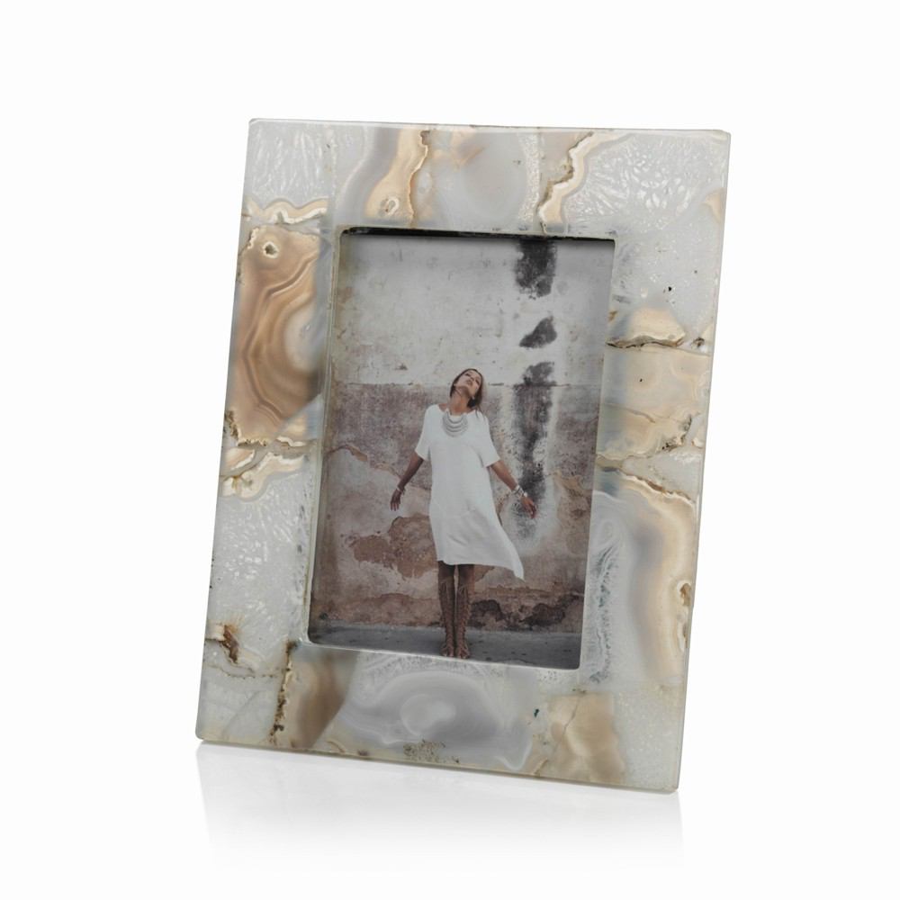 Zodax Preto Agate Photo Frame | Frames | Modishstore-3