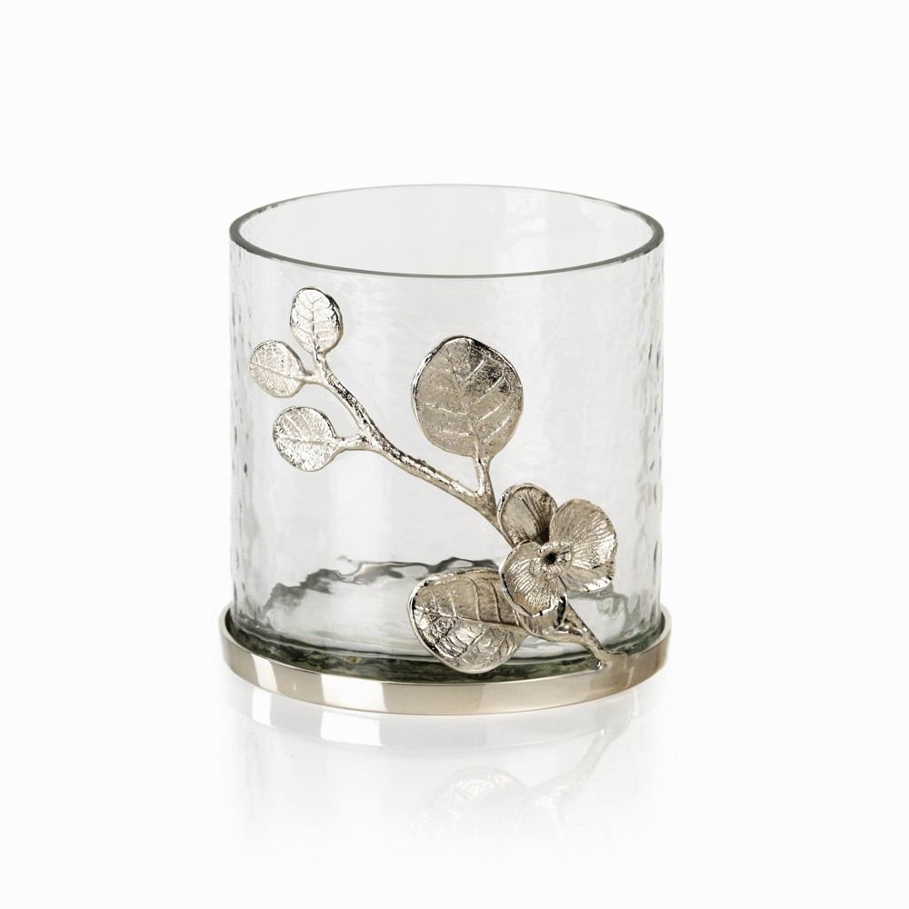Zodax Samui Orchid Hurricane - Set of 2 | Candle Holders | Modishstore-2