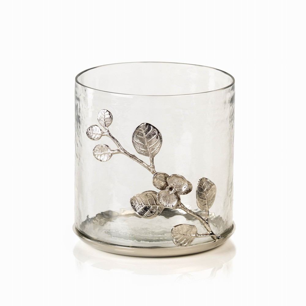 Zodax Samui Orchid Hurricane - Set of 2 | Candle Holders | Modishstore-3