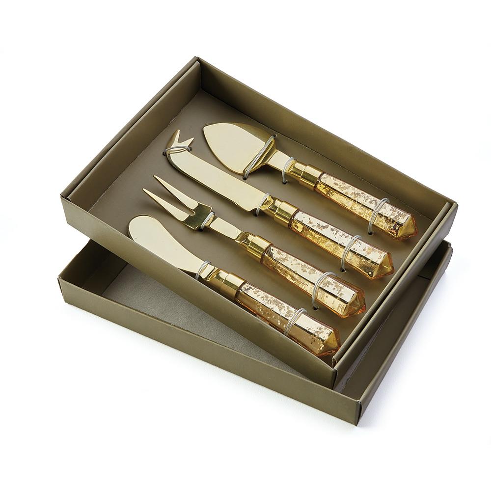 Toulouse Cheese Serveware - 2 Sets Of 4 Pieces Each by Napa Home and Garden