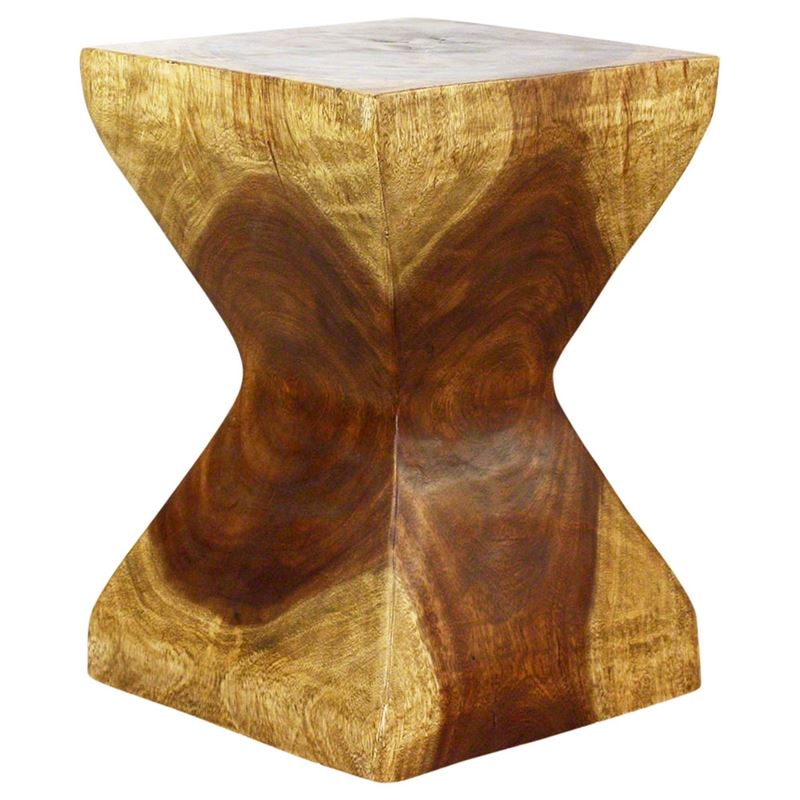Haussmann Rest Stool 14" Sq - Antique Oak Oil | Stools & Benches | Modishstore-4