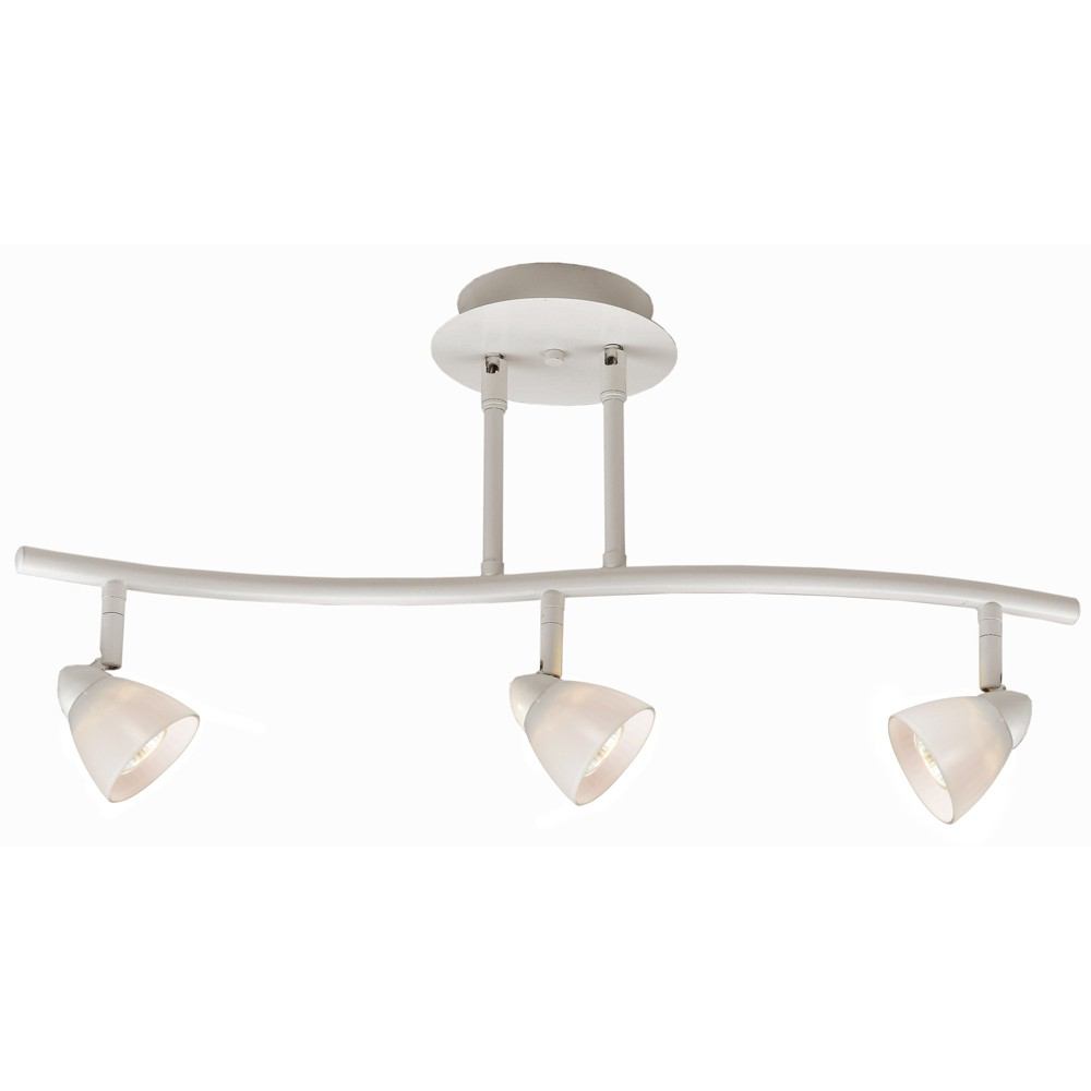 Cal Lighting SL-954-3-WH/WH 3 Lights Serpentine Light 120V | Modishstore | Ceiling Lamps
