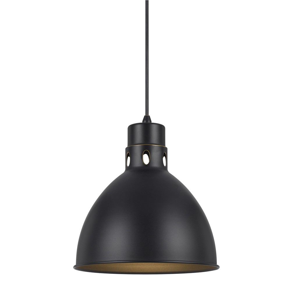 Cal Lighting UP-1109-6-DB 150W Webster Metal Pendant-2