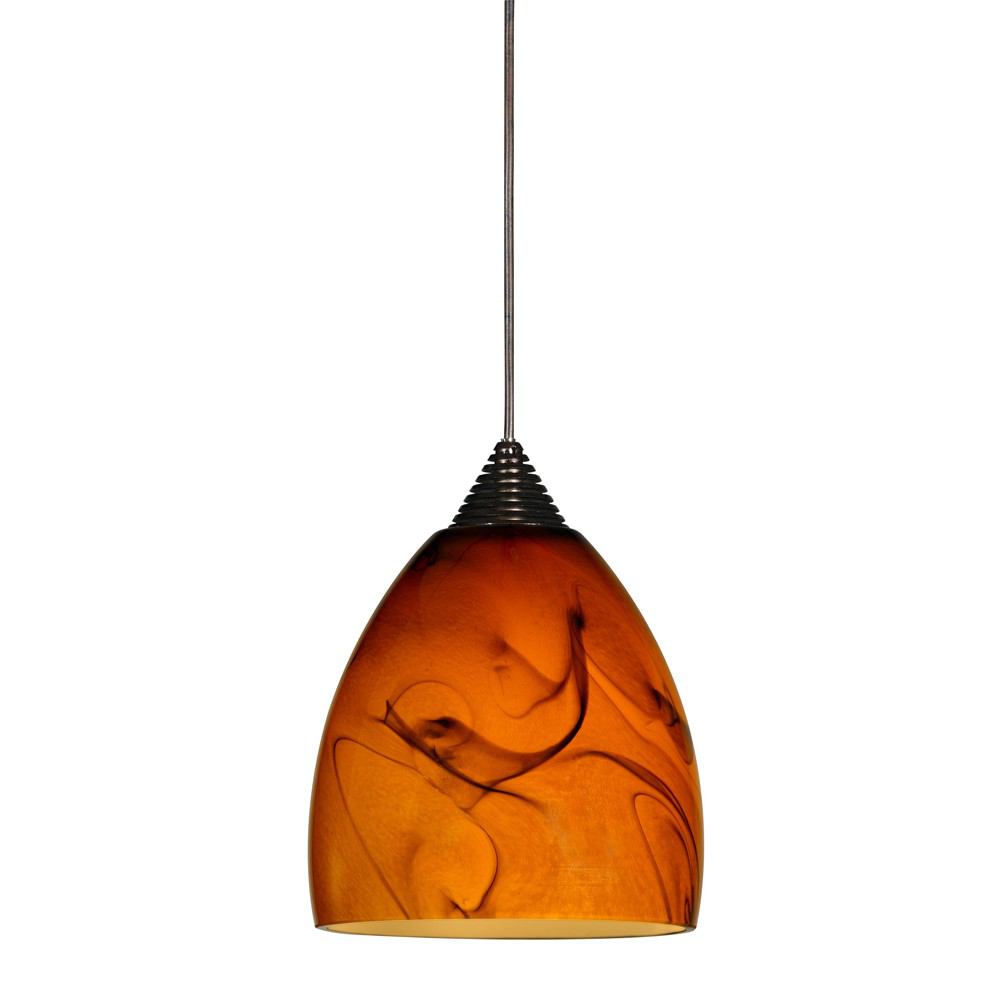 Cal Lighting UPL-703/6-RU 5W LED 3200K Dimmerable 6' Cord | Modishstore | Pendant Lamps