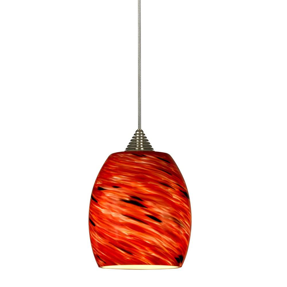 Cal Lighting UPL-704/6-BS 5W LED 3200K Dimmerable 6' Cord | Modishstore | Pendant Lamps