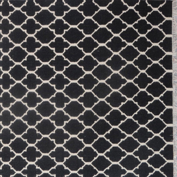 Vig Furniture Linie Design Adelyn Black Wool Rug | Modishstore | Rugs-17