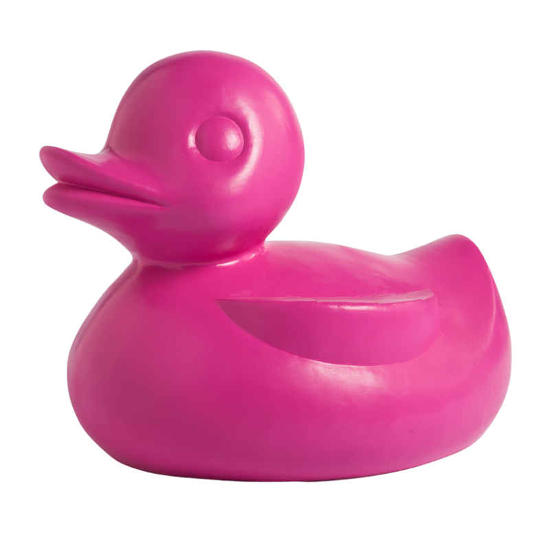 Gold Leaf Design Group Fiberglass Duck, Large | Sculptures | Modishstore-3