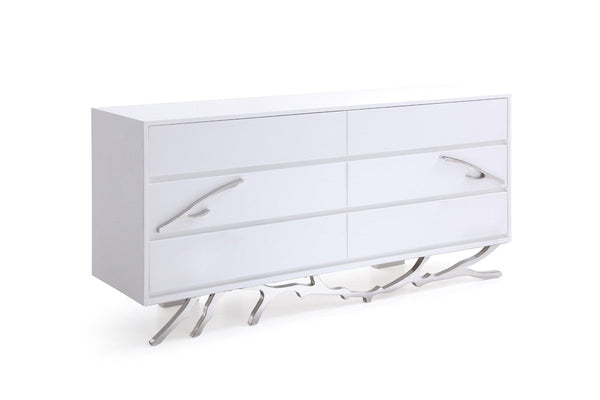 Vig Furniture Modrest Legend Modern White Dresser | Modishstore | Dressers-2
