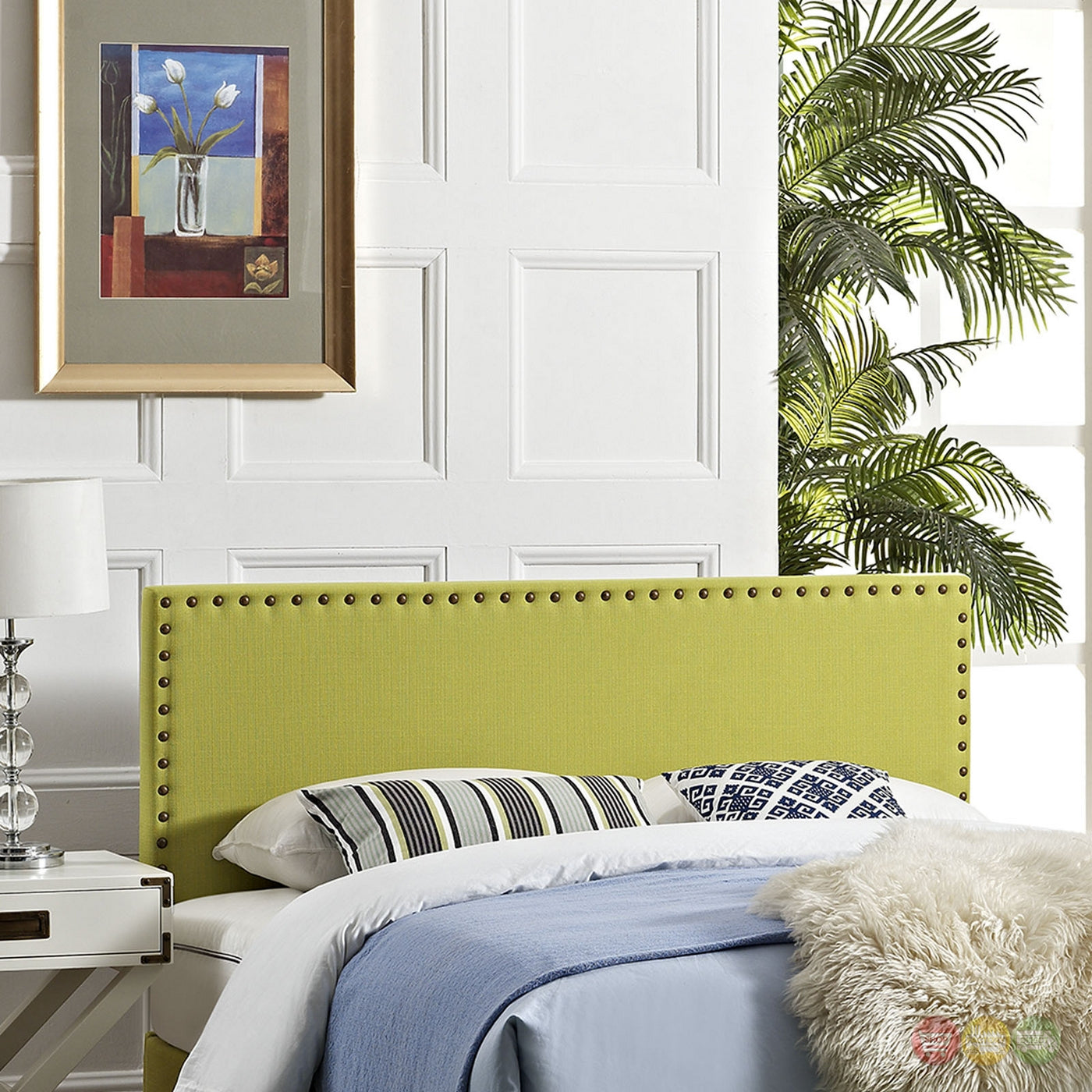 Modway Phoebe Full Upholstered Fabric Headboard | Headboards | Modishstore-18