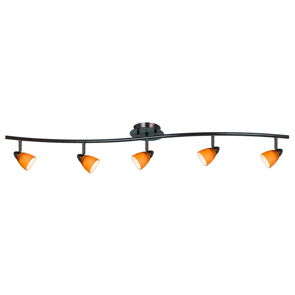 Cal Lighting SL-954-5-RU/AM 5 Light Orbit Light 120V Fixture Body Only | Modishstore | Ceiling Lamps