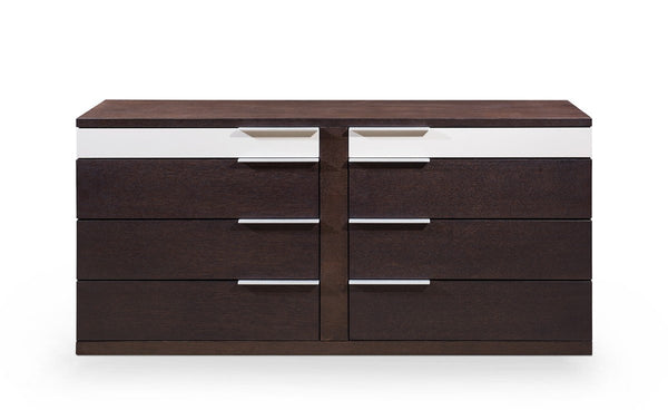 Vig Furniture Modrest Torino Modern Brown Oak & Grey Dresser | Modishstore | Dressers-2