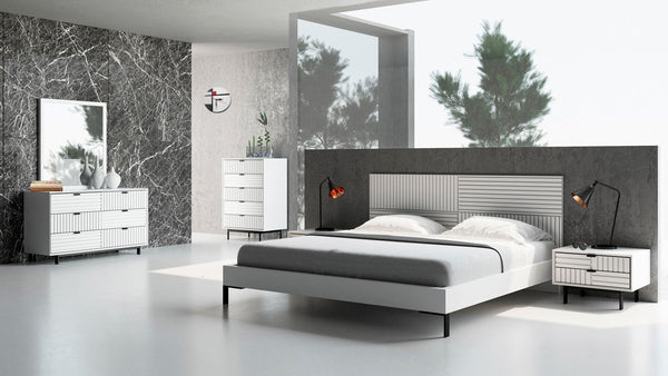 Vig Furniture Nova Domus Valencia Contemporary White Dresser | Modishstore | Dressers-4