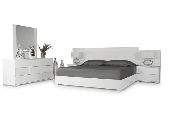 Vig Furniture Modrest Monza Italian Modern White Dresser | Modishstore | Dressers-4