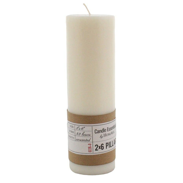 HomArt Pillar - Ivory - 2 x 6 - Set of 6-3