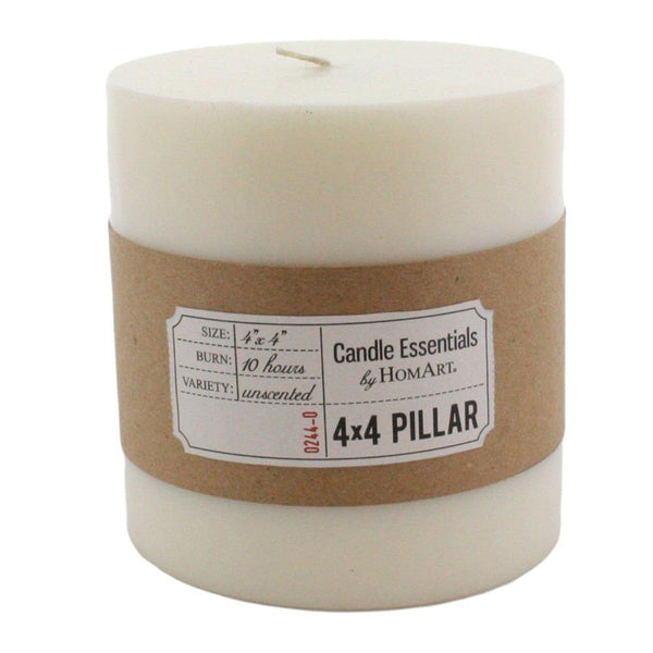 HomArt Pillar - Ivory - 4 x 4 - Set of 6-8