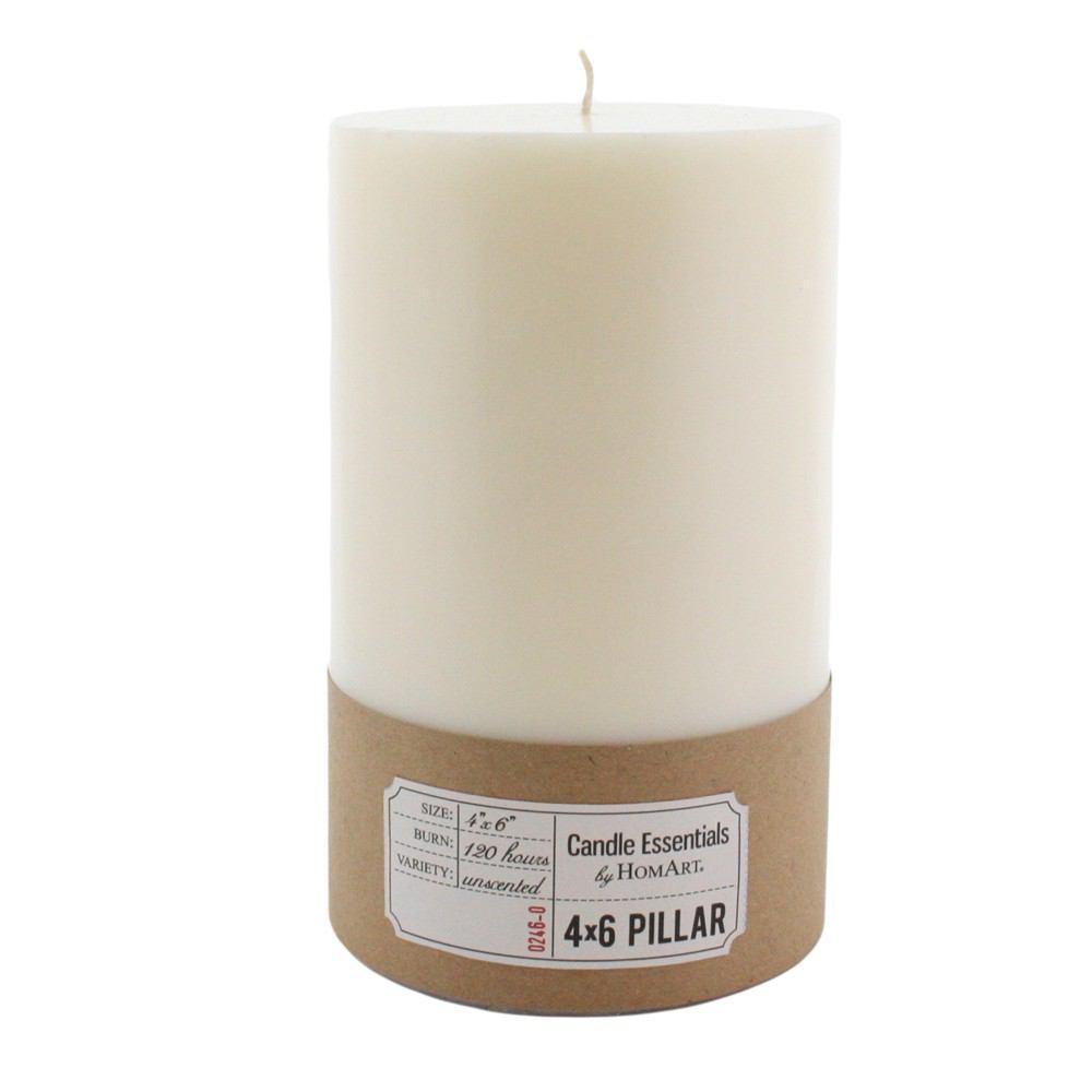 HomArt Pillar - Ivory - 4 x 6 - Set of 6-9