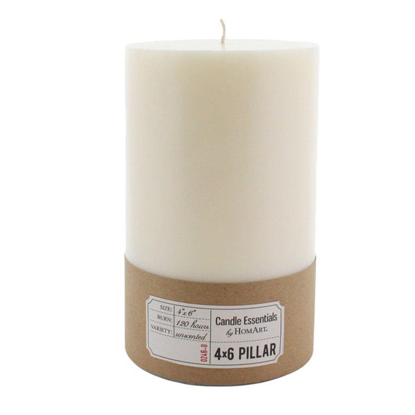 HomArt Pillar - Ivory - 4 x 6 - Set of 6-9