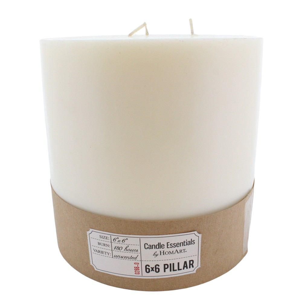 HomArt Pillar - Ivory - Feature Image | Modishstore | Candle Holders