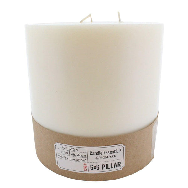 HomArt Pillar - Ivory - Feature Image | Modishstore | Candle Holders