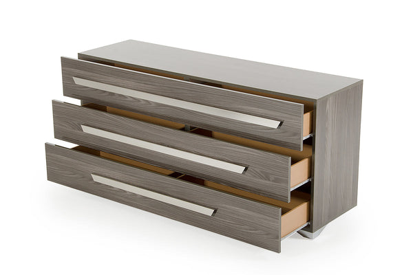 Vigfurniture Nova Domus Capulet Italian Modern Grey Dresser | Modishstore | Dressers
