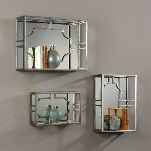 Uttermost Adoria Wall Shelves Set of 3 | Modishstore | Wall Shelf