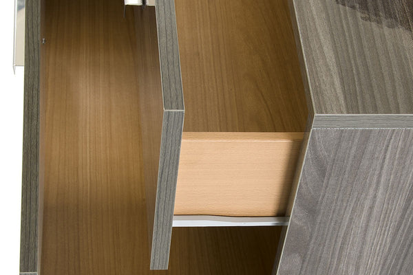 Vigfurniture Nova Domus Capulet Italian Modern Grey Dresser | Modishstore | Dressers-6