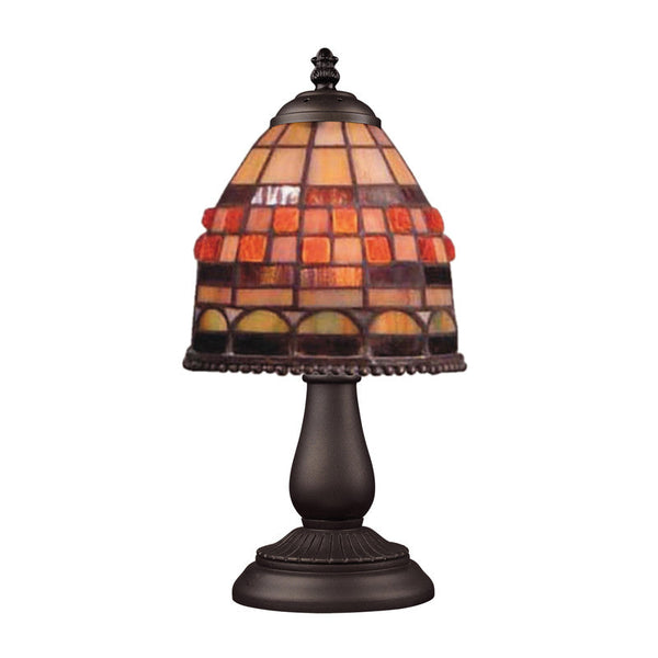 ELK Lighting Mix-N-Match 1-Light Table Lamp In Tiffany Bronze - 080-TB-10 | Modishstore | Table Lamps