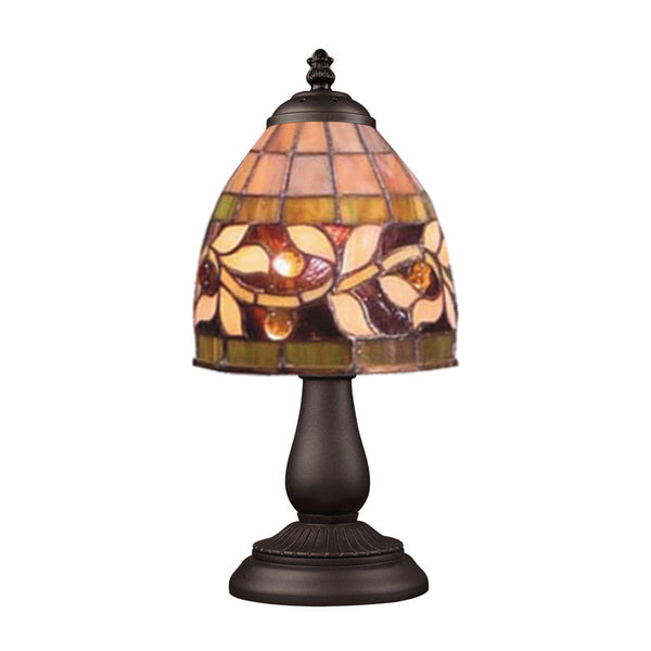 ELK Lighting Mix-N-Match 1-Light Table Lamp In Tiffany Bronze - 080-TB-13 | Modishstore | Table Lamps