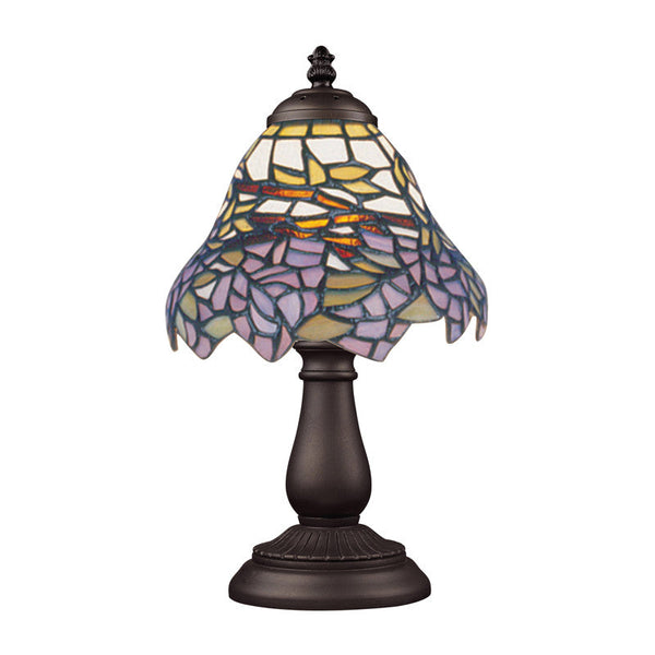 ELK Lighting Mix-N-Match 1-Light Table Lamp In Tiffany Bronze - 080-TB-28 | Modishstore | Table Lamps