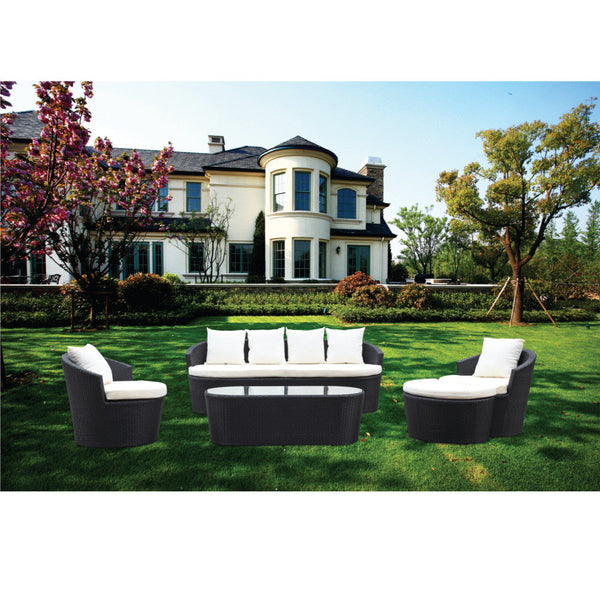 Fine Mod Imports Shadow Outdoor Set | Outdoor Sofas, Loveseats & Sectionals | Modishstore