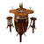 Napa East Wine Barrel Table Set: Rack Base
