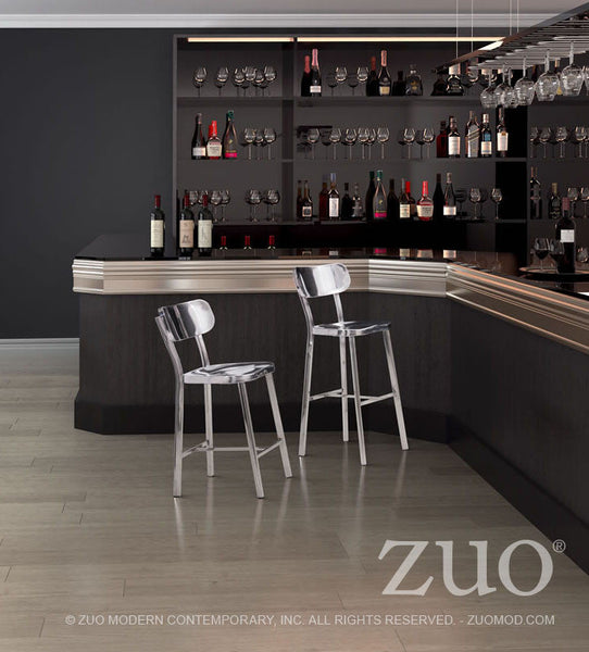 Zuo Winter Bar Chair | Bar Stools | Modishstore