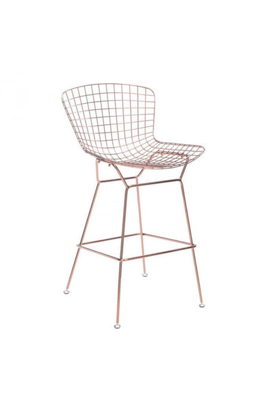 Zuo Wire Bar Chair - Set Of 2 | Bar Stools | Modishstore-2